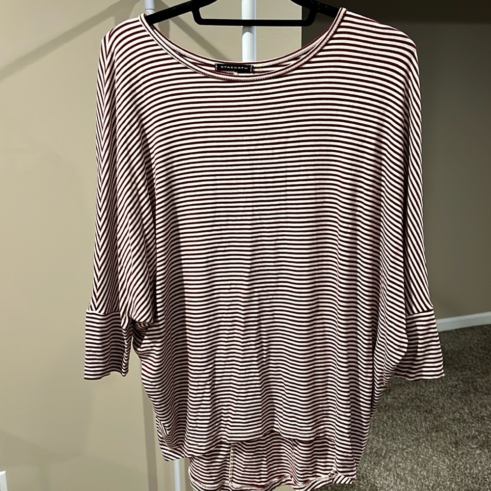 Staccato flowy top!